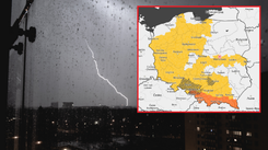 Gdzie jest burza? Alerty 1. i 2. stopnia w pogodzie. Sytuacja jest bardzo dynamiczna