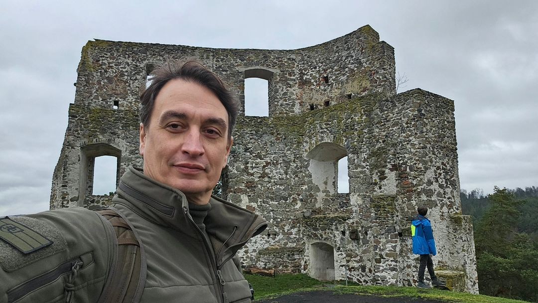 Juraj Rizman si so synom vyrazil na výlet po strednom Slovensku.
