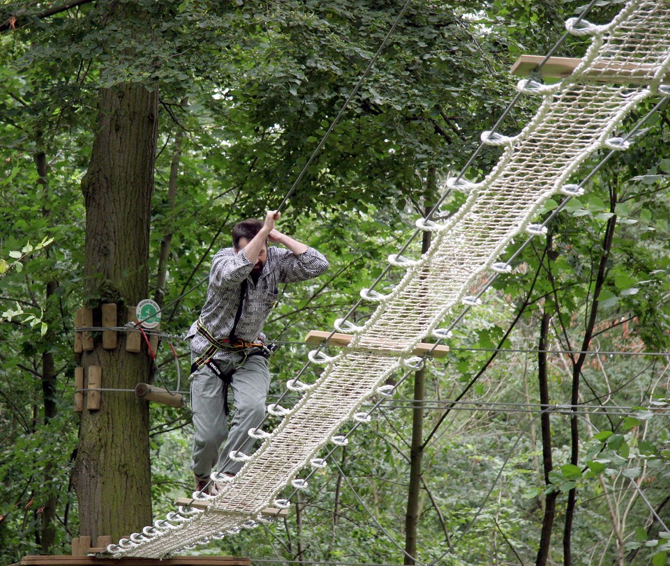 WROCŁAW MAŁPI GAJ PARK PRZYGODY