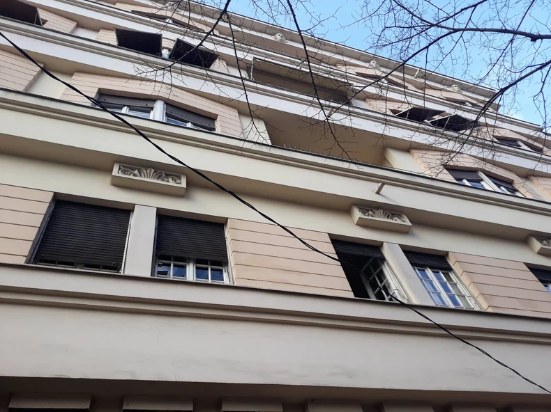 Zgrada u kojoj je živeo Duško Popov