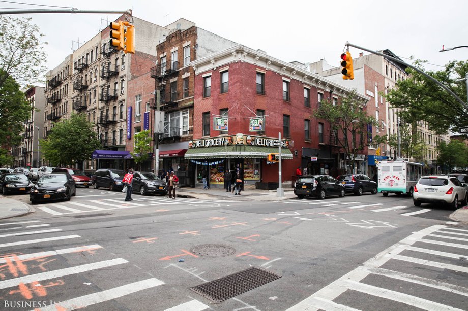 One thing to note: The building does feel a bit out of step with the neighborhood around it, which is part of a larger trend of continued gentrification in south Williamsburg.