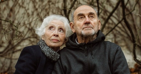 Anna Polony i Jan Peszek w spektaklu "Miłość" (wcześniej "Spóźnieni kochankowie")