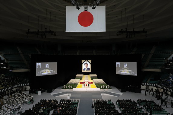 Pogrzeb byłego premiera Japonii Shinzo Abe