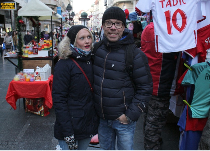 Šveđanin iz Kragujevca sa lepšom polovinom