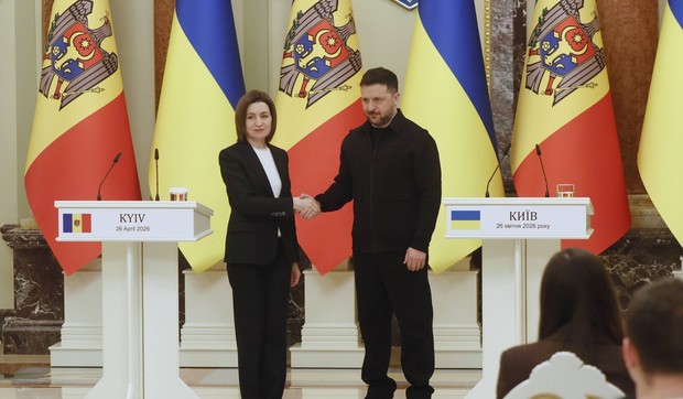 Volodimir Zelenski i Maja Sandu