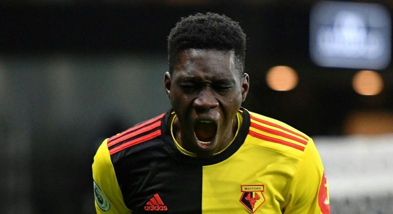 Ismaila Sarr's penalty saw Watford promoted back to the Premier League on Saturday