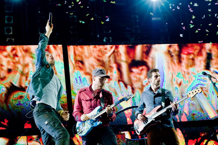 Coldplay na Opener Festival w 2011 roku