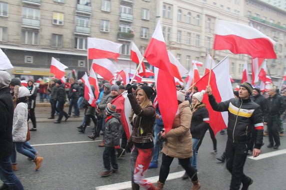 Marsz Niepodległości Warszawa. Piotr Halicki 5