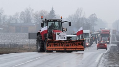 Onet24: protest rolników w Warszawie