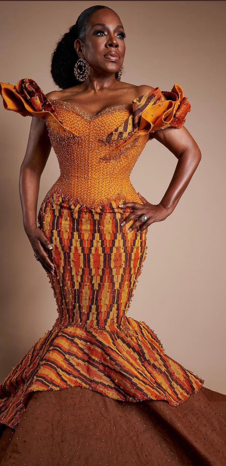 Sheryl Lee Ralph stuns in a Pistis gown