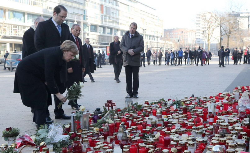 Angela Merkel i Jusef Szahid