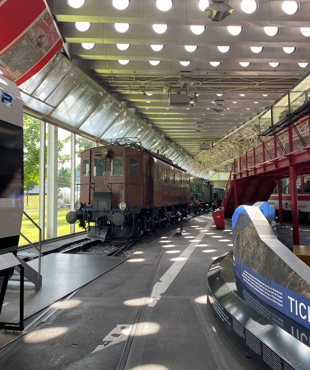 Pociągi w Muzeum Transportu