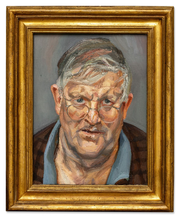 Lucian Freud - "Partner Davida Hockneya" (2002)