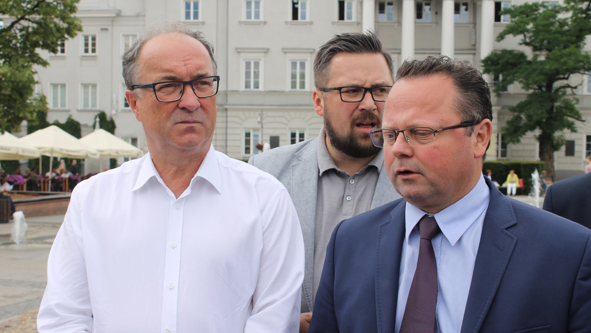 Kielce. Poseł Lewicy Andrzej Szejna chce przeprosin od Donalda Tuska