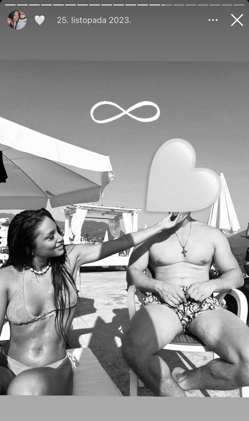 Nina Đogani sa dečkom