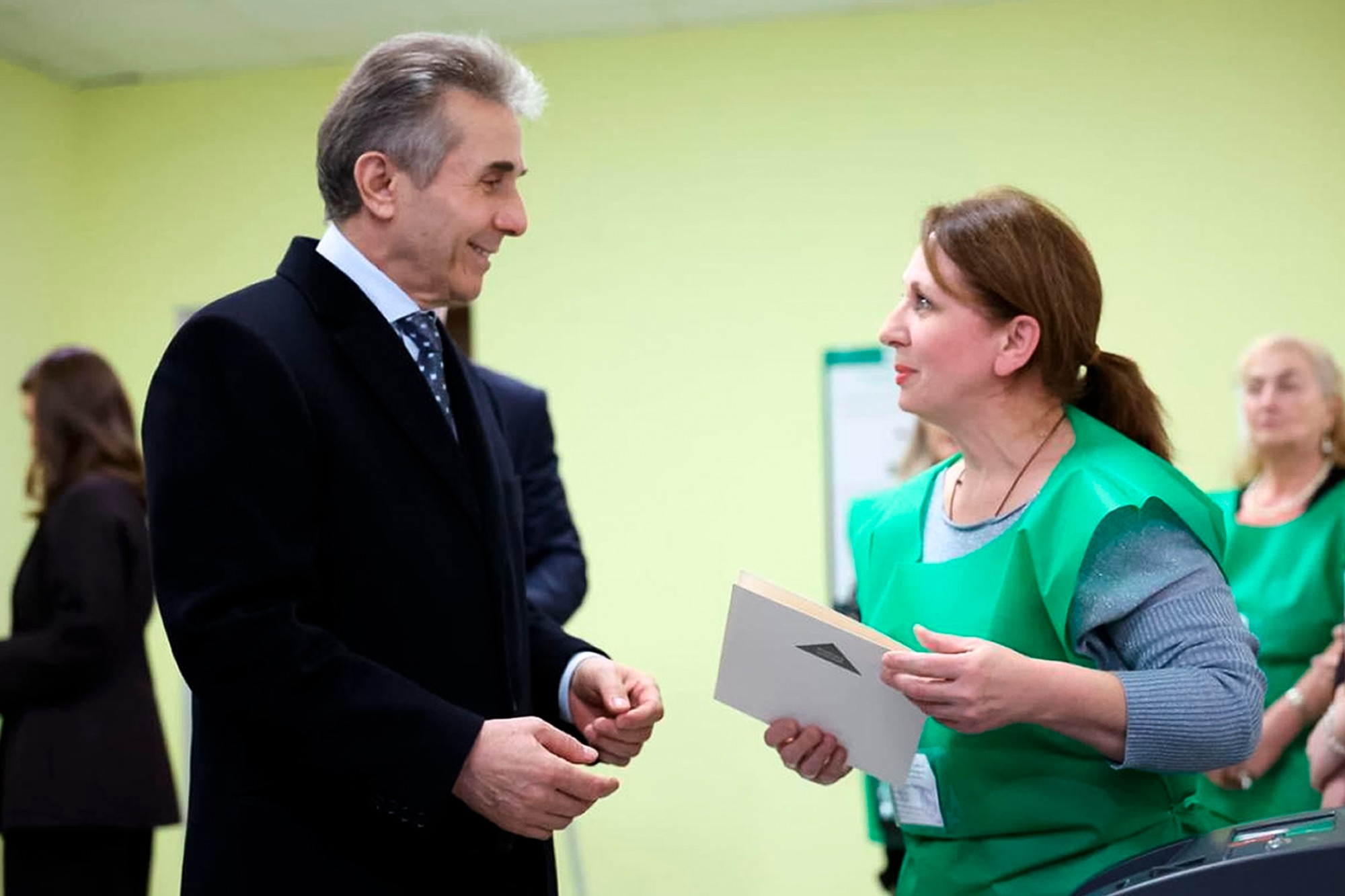 Gruzínsky oligarcha a zakladateľ vládnej strany Gruzínsky sen Bidzina Ivanišvili.