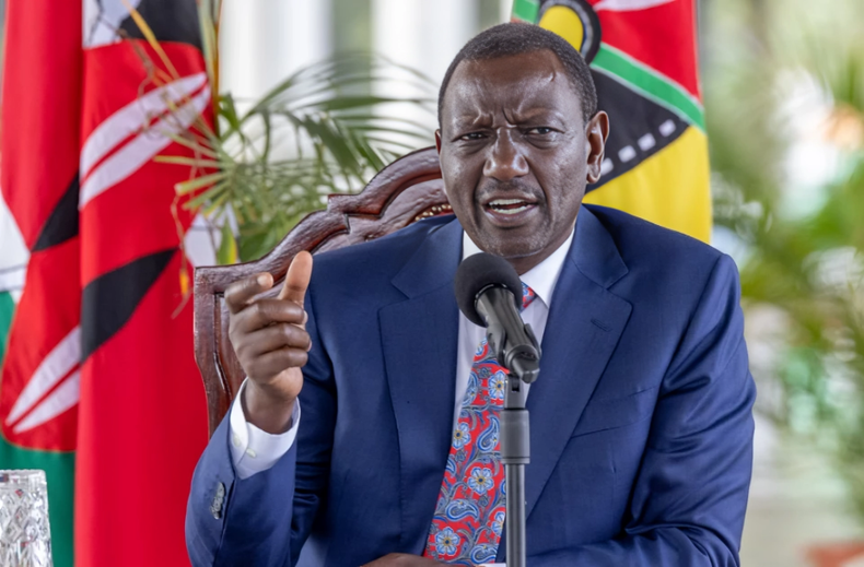 President William Ruto at State House