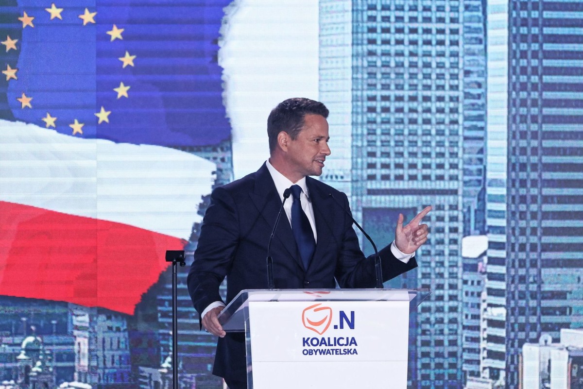 Liderka Inicjatywy Polska mówiła na konferencji prasowej, że jest to dla niej początek kampanii wspierającej Rafała Trzaskowskiego.