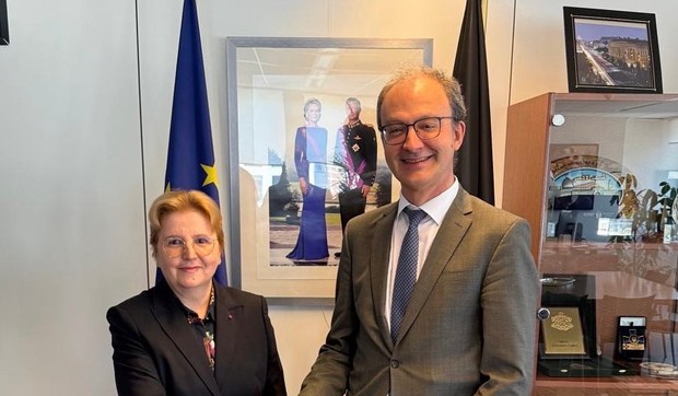 Zagorka Dolovac u Briselu