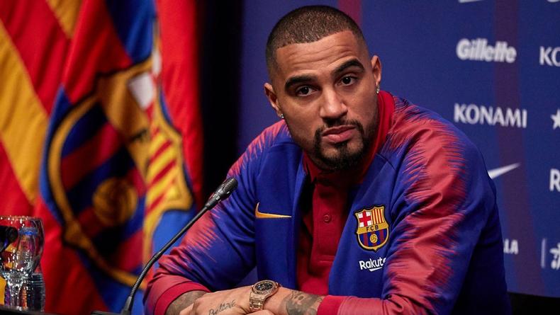 Kevin Prince Boateng presser at Barcelona