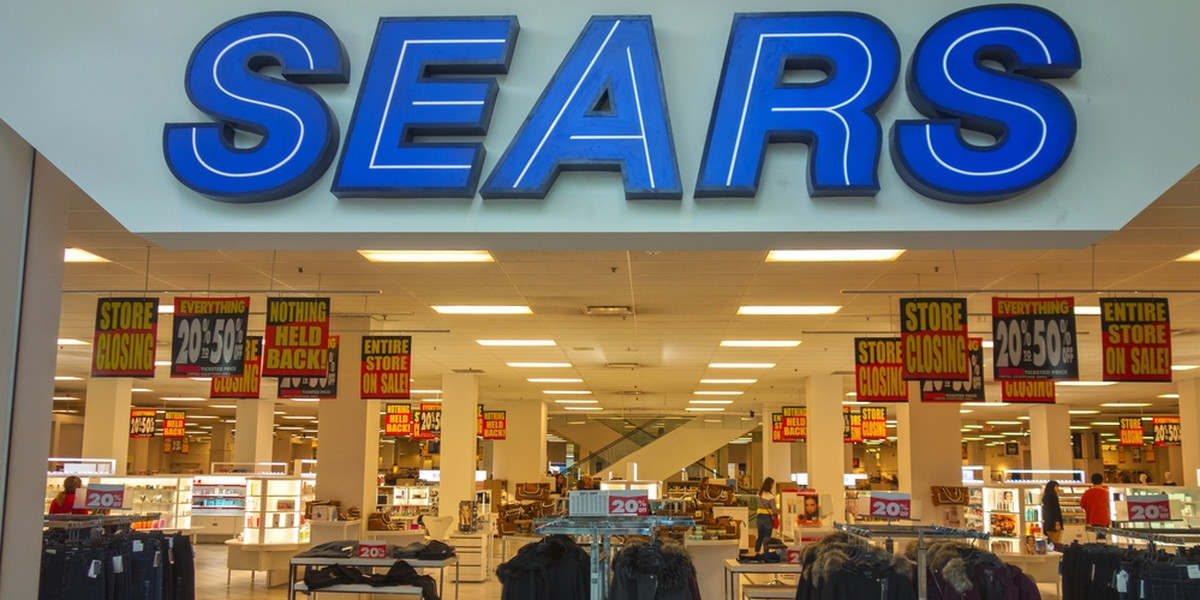 Przychody Searsa mocno spadły w ostatnich latach