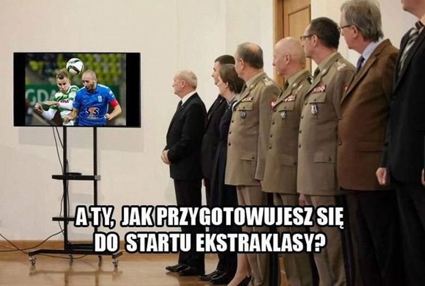 Memy przed startem Ekstraklasy! GALERIA