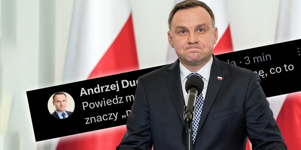 Andrzej Duda zaliczył niezła wpadkę!