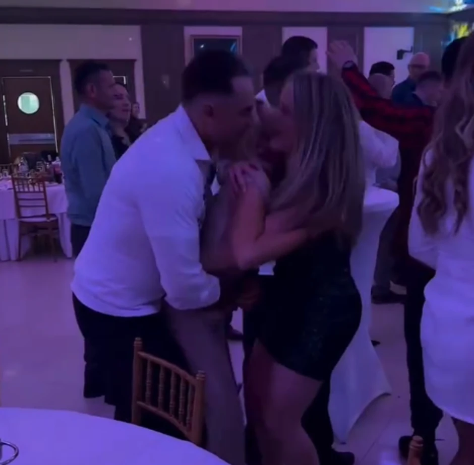 Jovana Jeremić na veselju