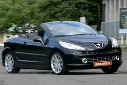 Peugeot 207 CC - uwodziciel bez dachu