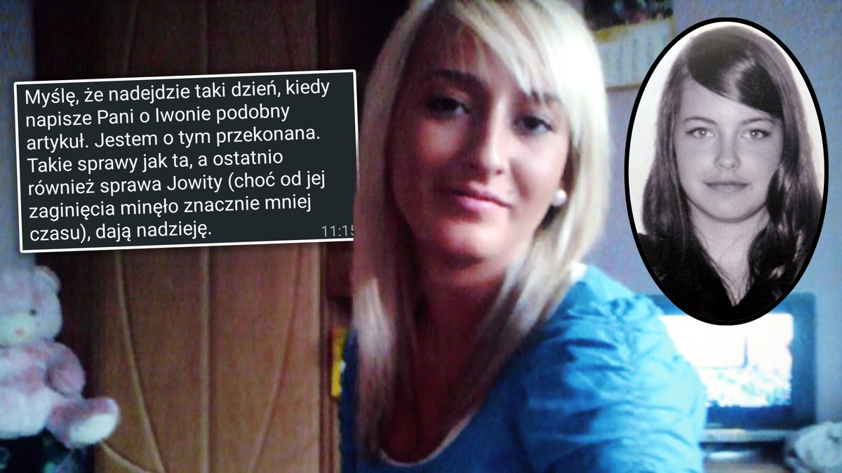Napisałam artykuł o zabójstwie Izy. Nagle dostałam wiadomość w sprawie Iwony Wieczorek