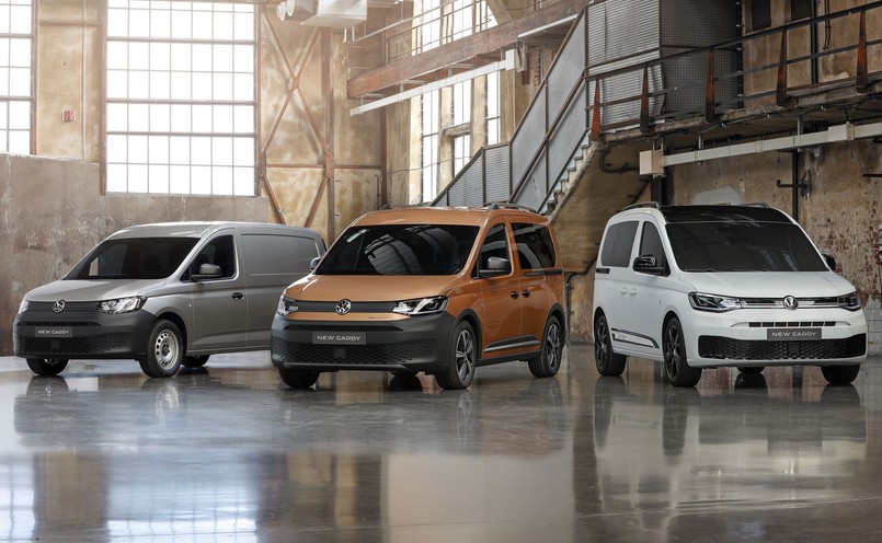 Volkswagen Caddy będzie bazą dla nowego Forda Transit Connect