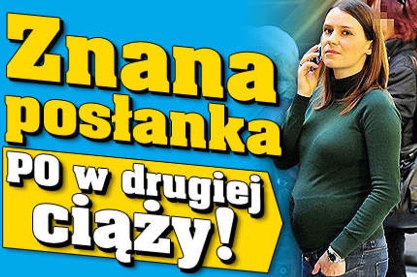 Znana posłanka PO w drugiej w ciąży!