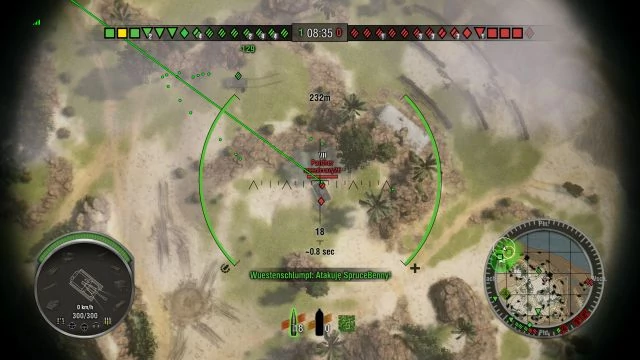Gra artylerią jest równie interesująca, jak zwykłym czołgiem