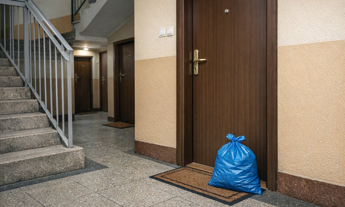 Dlaczego nie należy wystawiać śmieci przed drzwi? Nie chodzi tylko o estetykę
