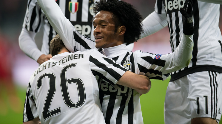 Cuadrado most nem váltott ki ekkora örömöt a svájci játékosból /Fotó: AFP