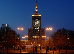 Zgasi SMS-em światła w Pałacu Kultury