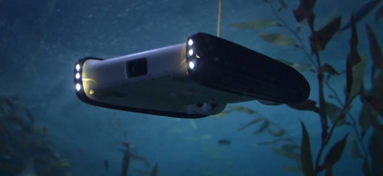 Trident, podwodny dron, wypływa na kickstarterowe wody