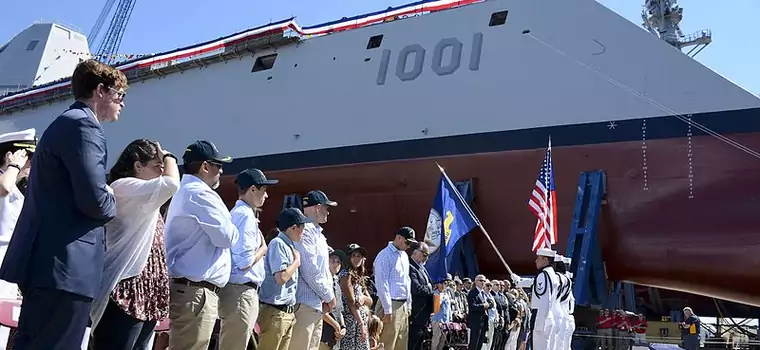USS Michael Monsoor - drugi z największych "niewidzialnych" niszczycieli wypłynął na morze