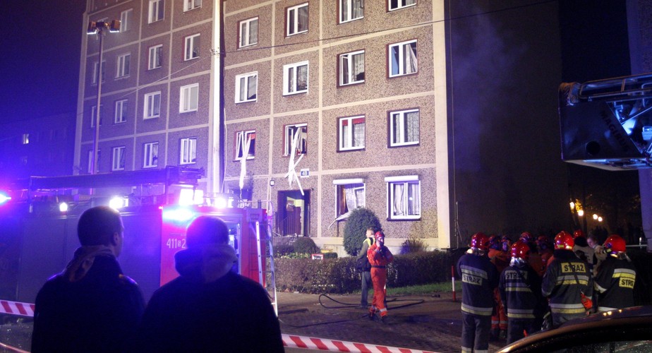 Budynek w Bytomiu, w którym wybuchł gaz