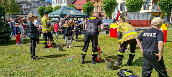 Akcja krwiodawstwa połączona z piknikiem służb mundurowych