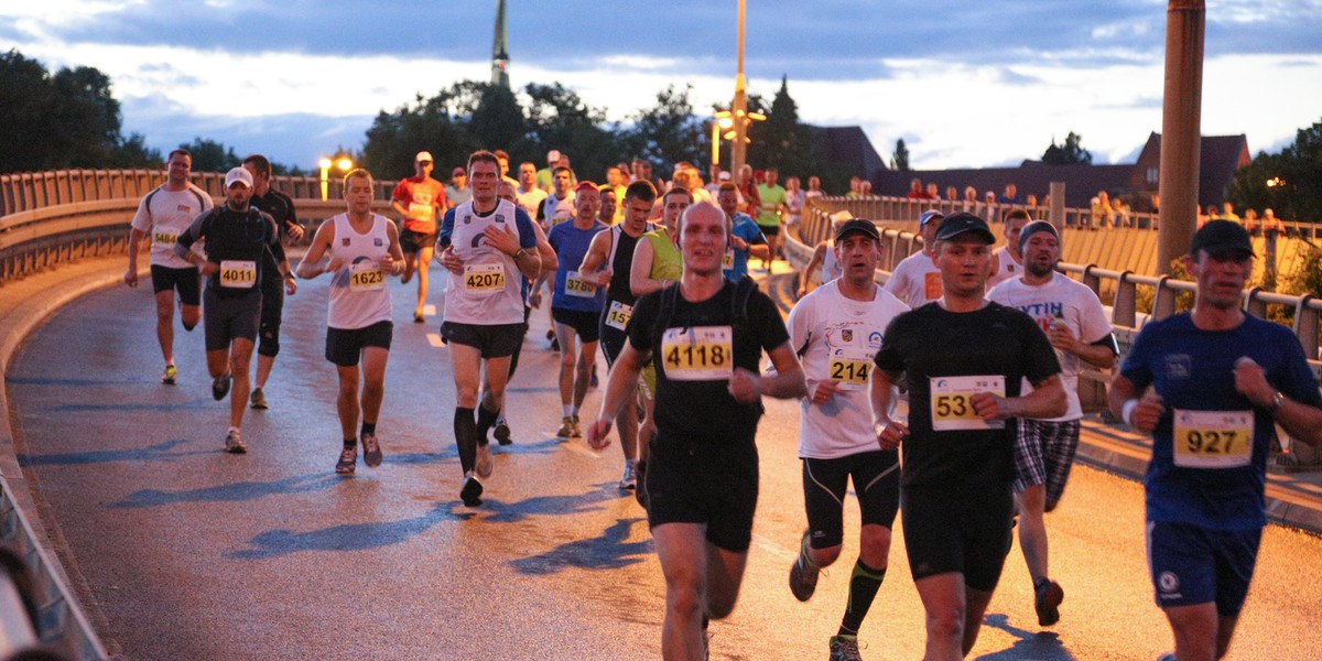 Nocny Wrocław Półmaraton