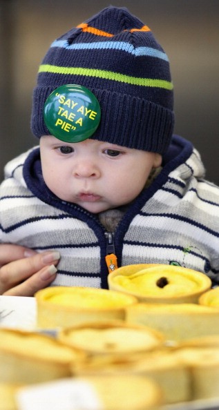 Mistrzostwa świata w pieczeniu Scotch pie w Dunfermline, fot. Getty Images