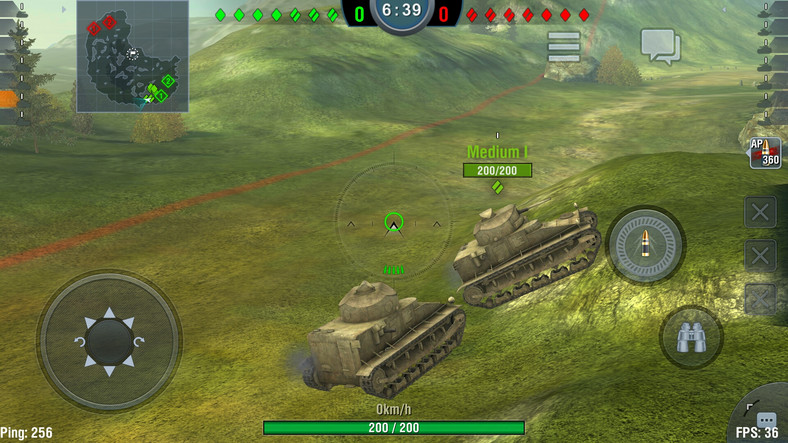 World of Tanks Blitz - Android - grafika