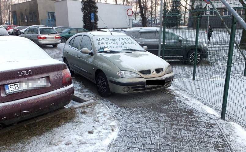 "Następnym razem urwę lusterko"