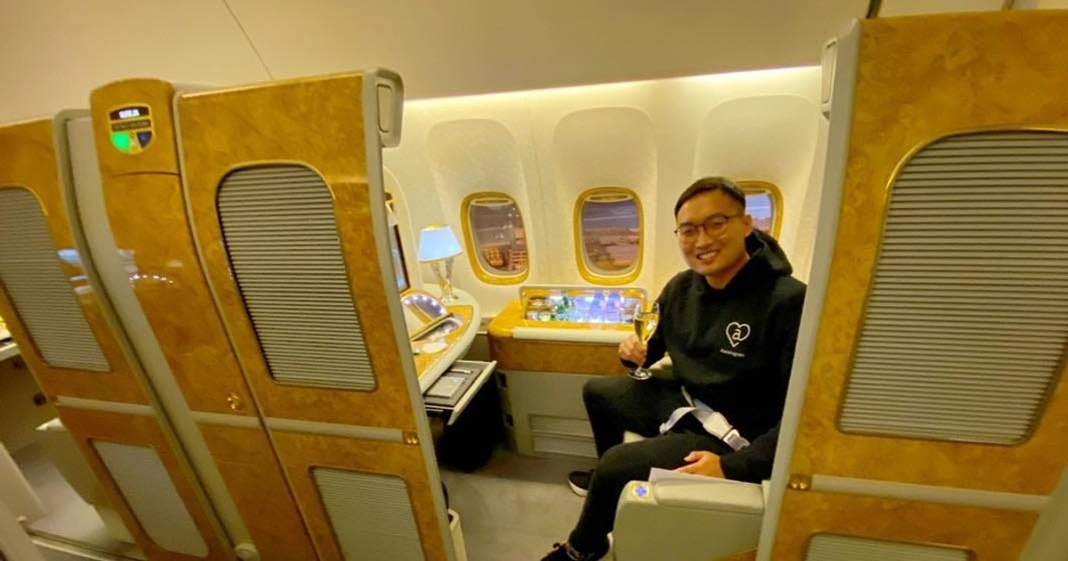 I spent $7,000 on a first-class Emirates flight from Dubai to Korea and ...