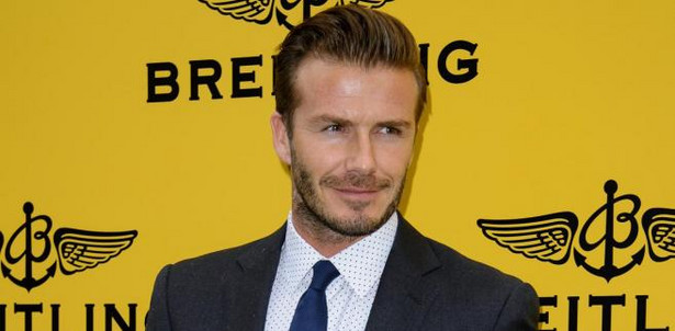 David Beckham jest między innymi ambasadorem luksusowych zegarków marki Breitling.
