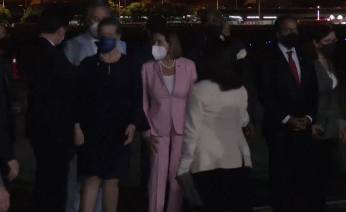 Nancy Pelosi w Tajpej