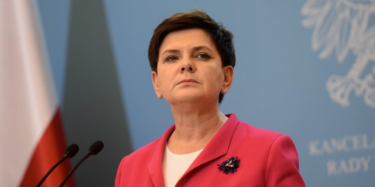 Premier Beata Szydło 