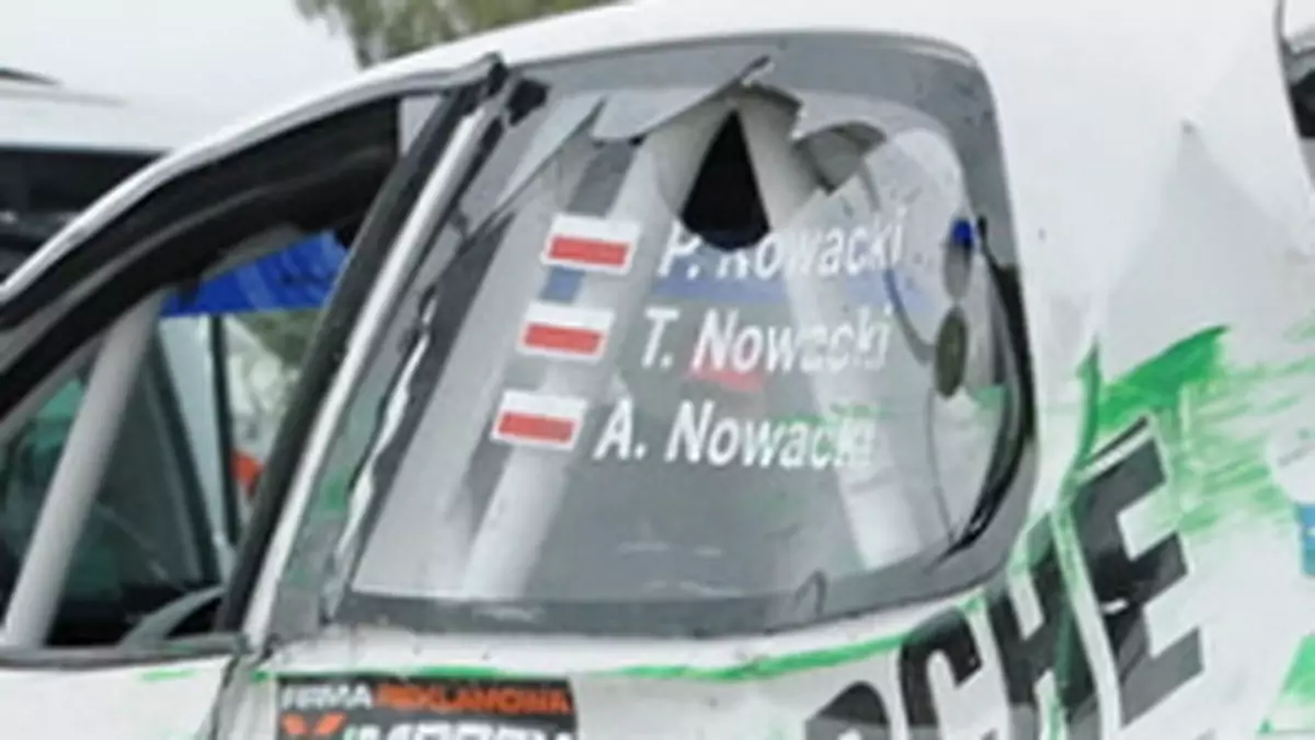 Wyścigi: poważny wypadek Tomasza Nowackiego