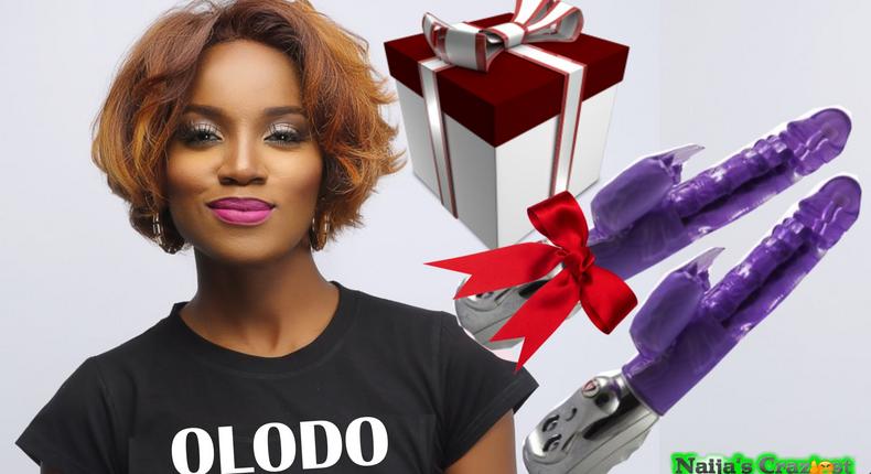 Seyi Shay gets 2 'Electric Package' vibrators as birthday gift 